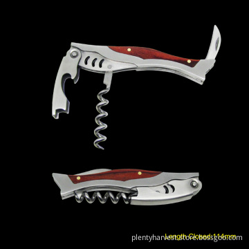 Waiter's Corkscrew with Wooden Handle (# 1107)